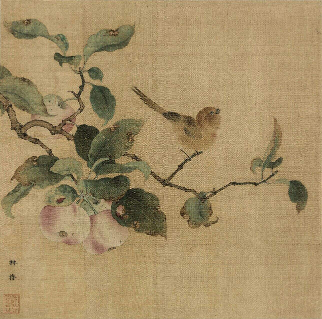 果熟来禽图缩略图