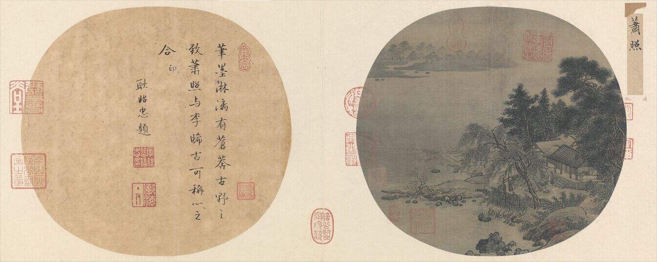 柳堂读书图缩略图