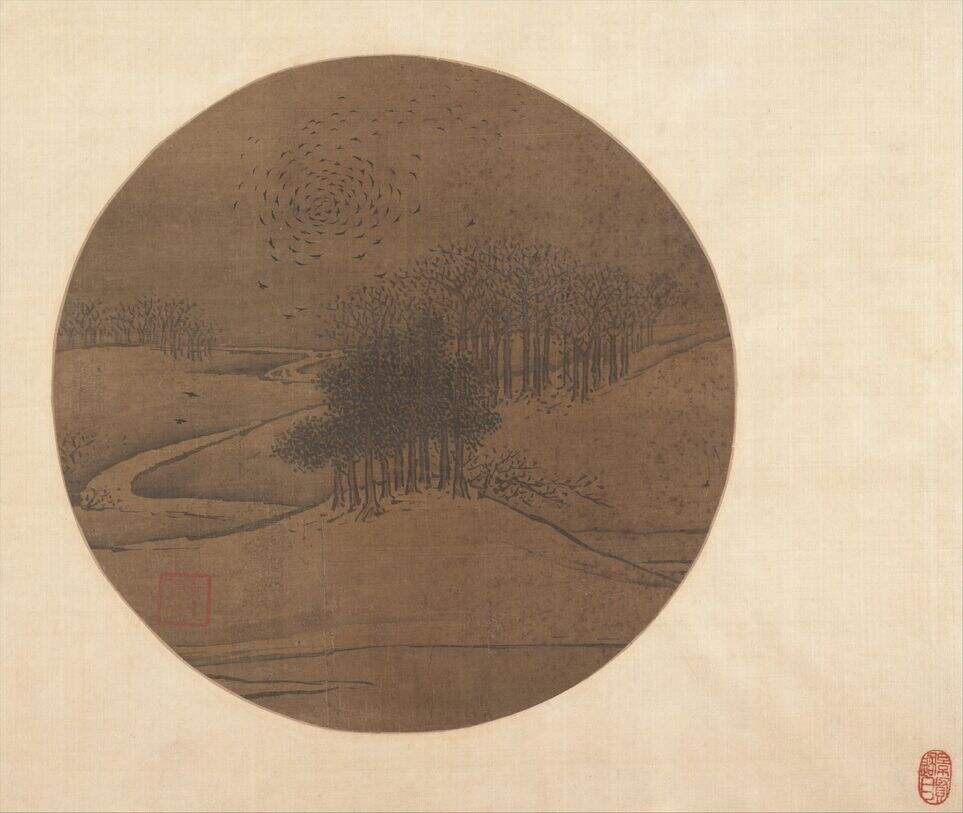 冬鸦秃木图缩略图