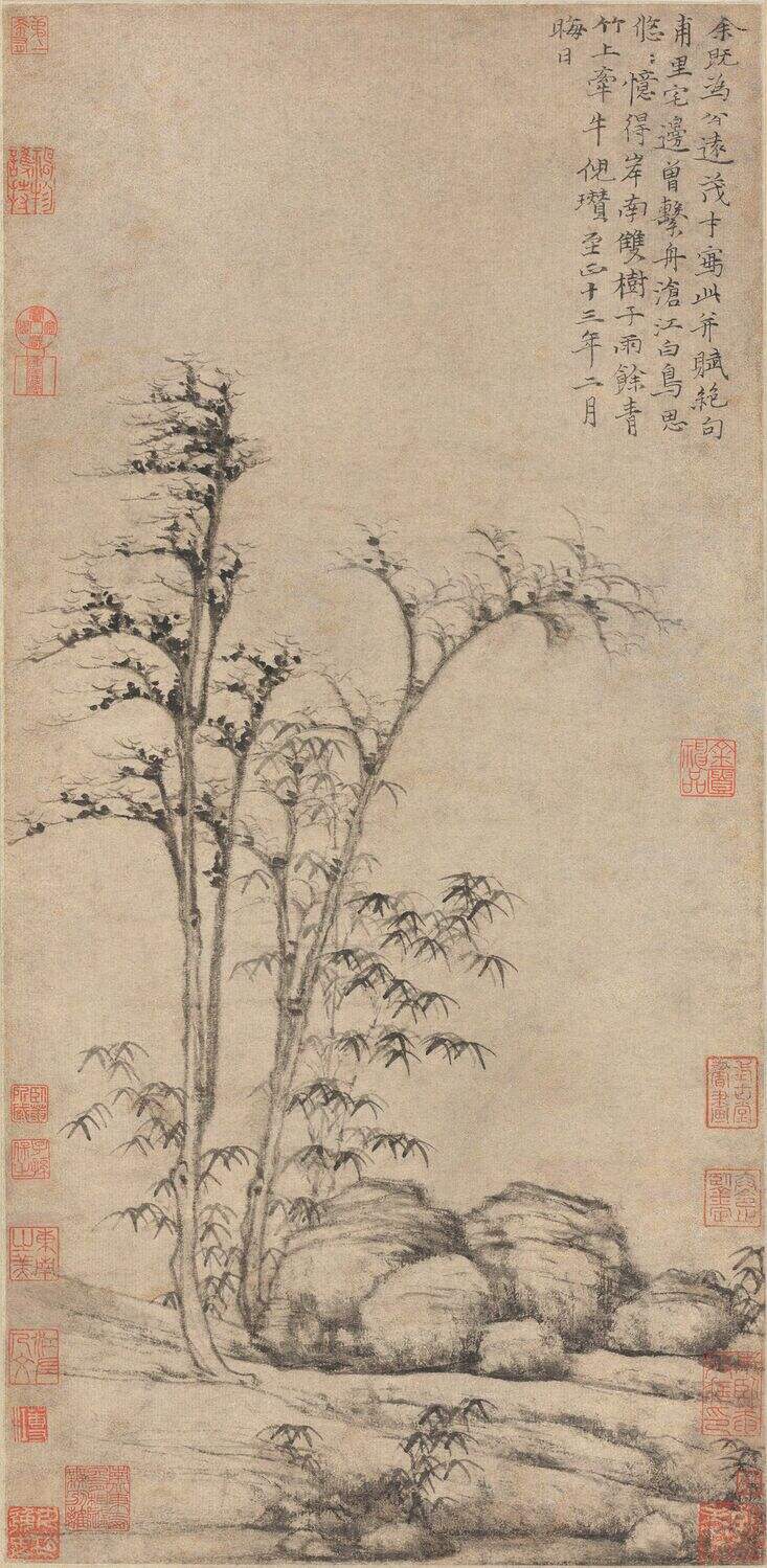 岸南双树图缩略图