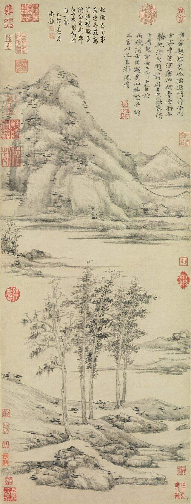 虞山林壑图缩略图