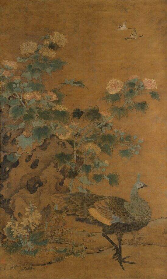 孔雀芙蓉图缩略图