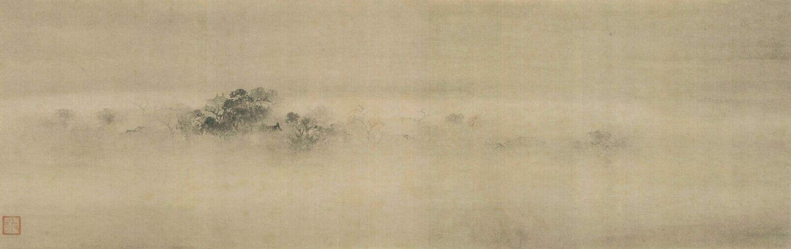 潇湘八景-烟寺晚钟图缩略图