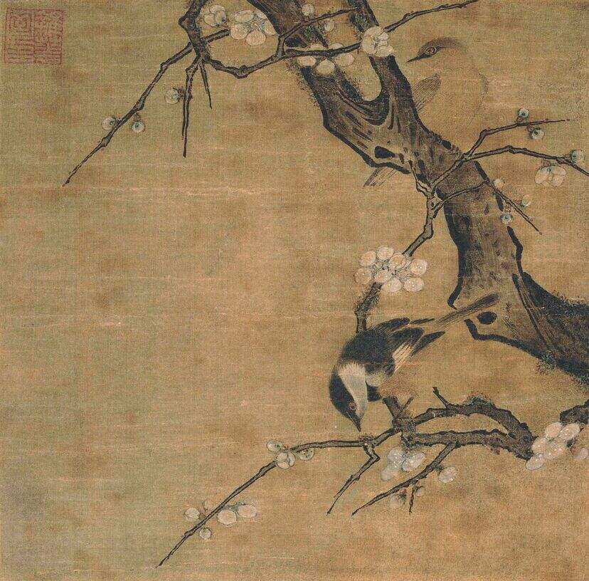 梅花小禽图缩略图