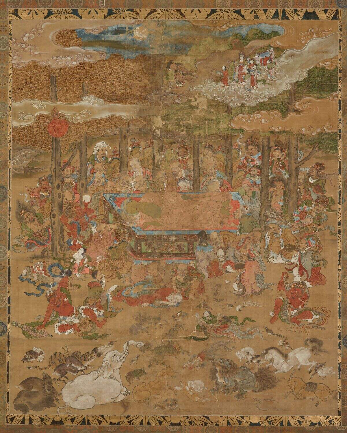 涅槃图缩略图