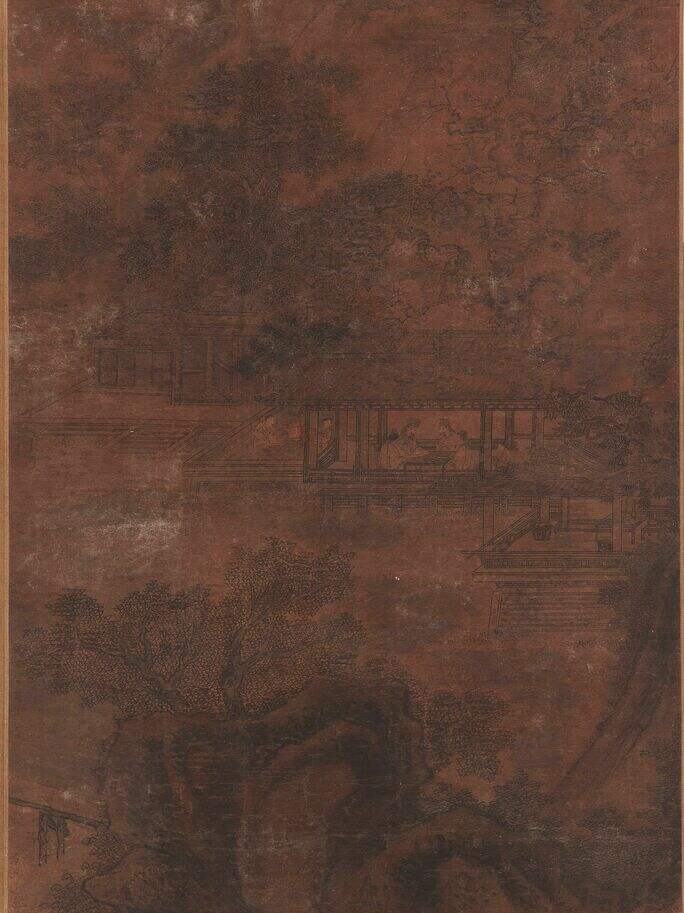 水榭品茶图缩略图