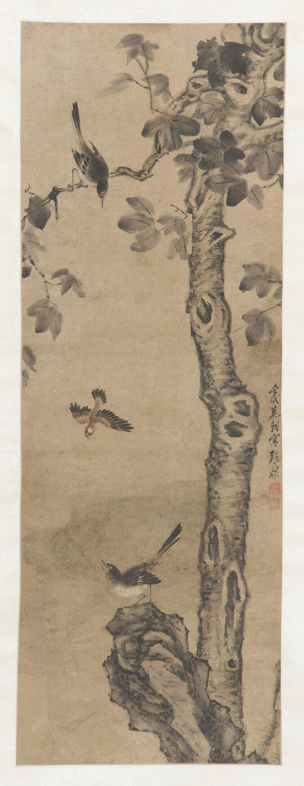 花鸟图轴缩略图