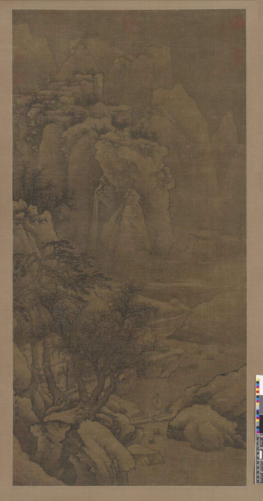 雪景山水图缩略图