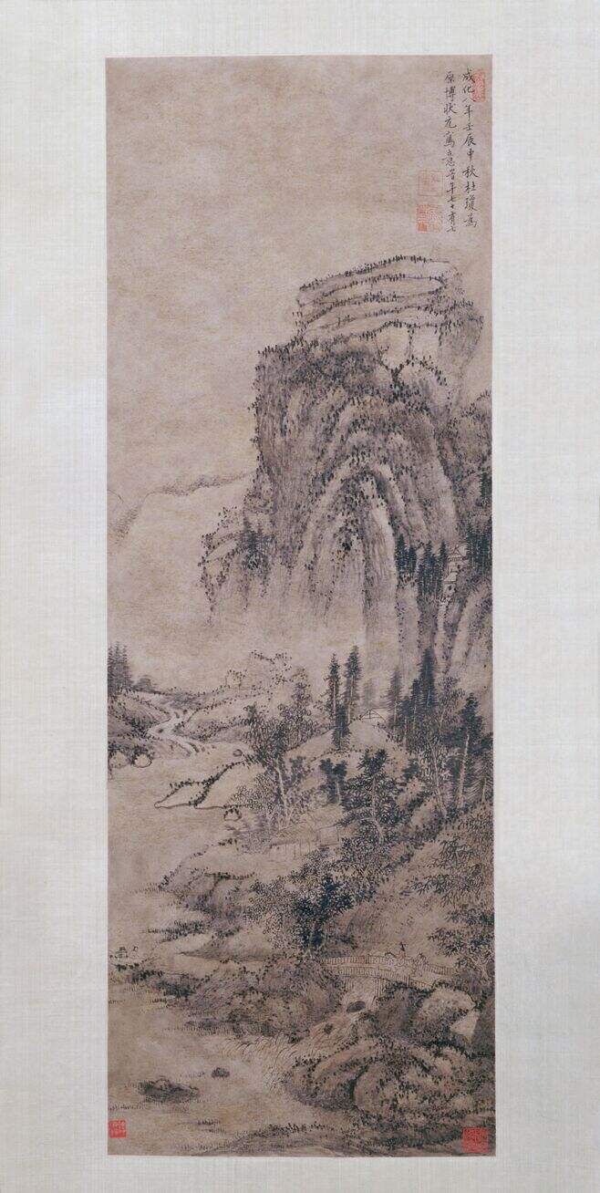 为吴宽作山水图缩略图