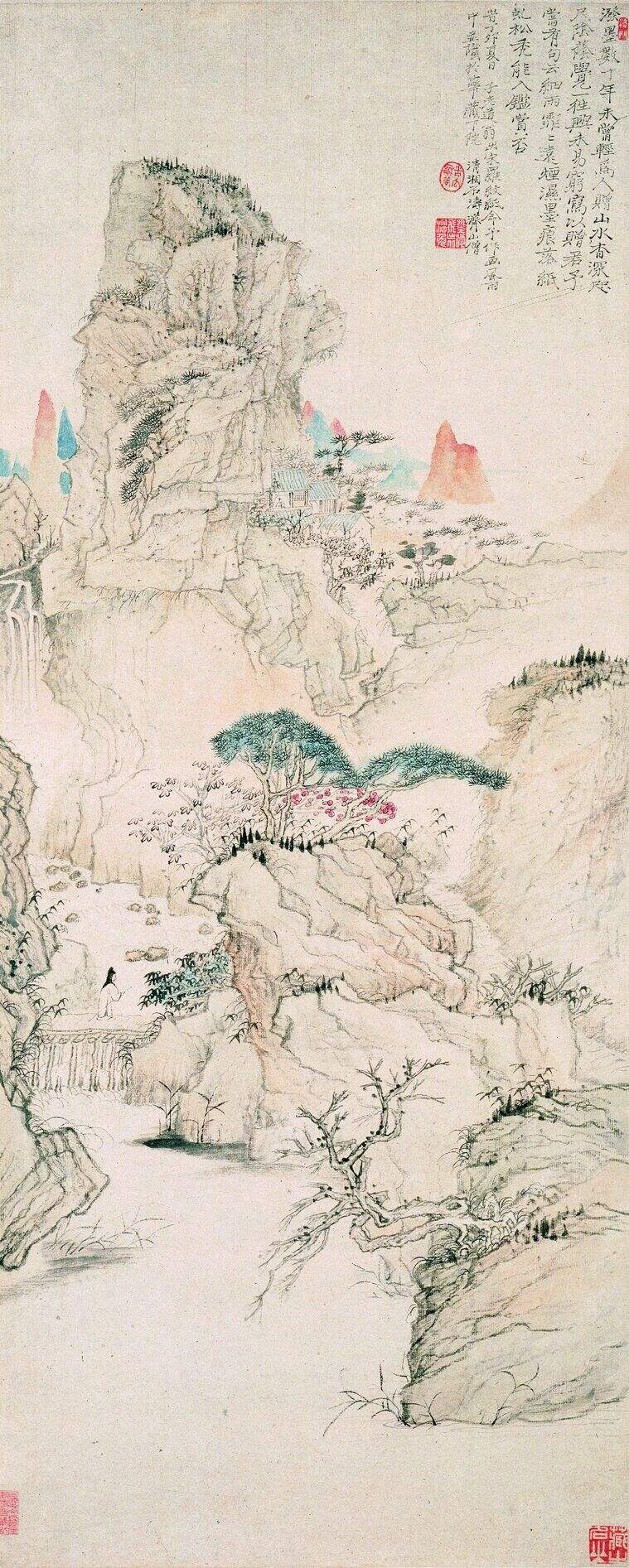 细雨虬松图缩略图