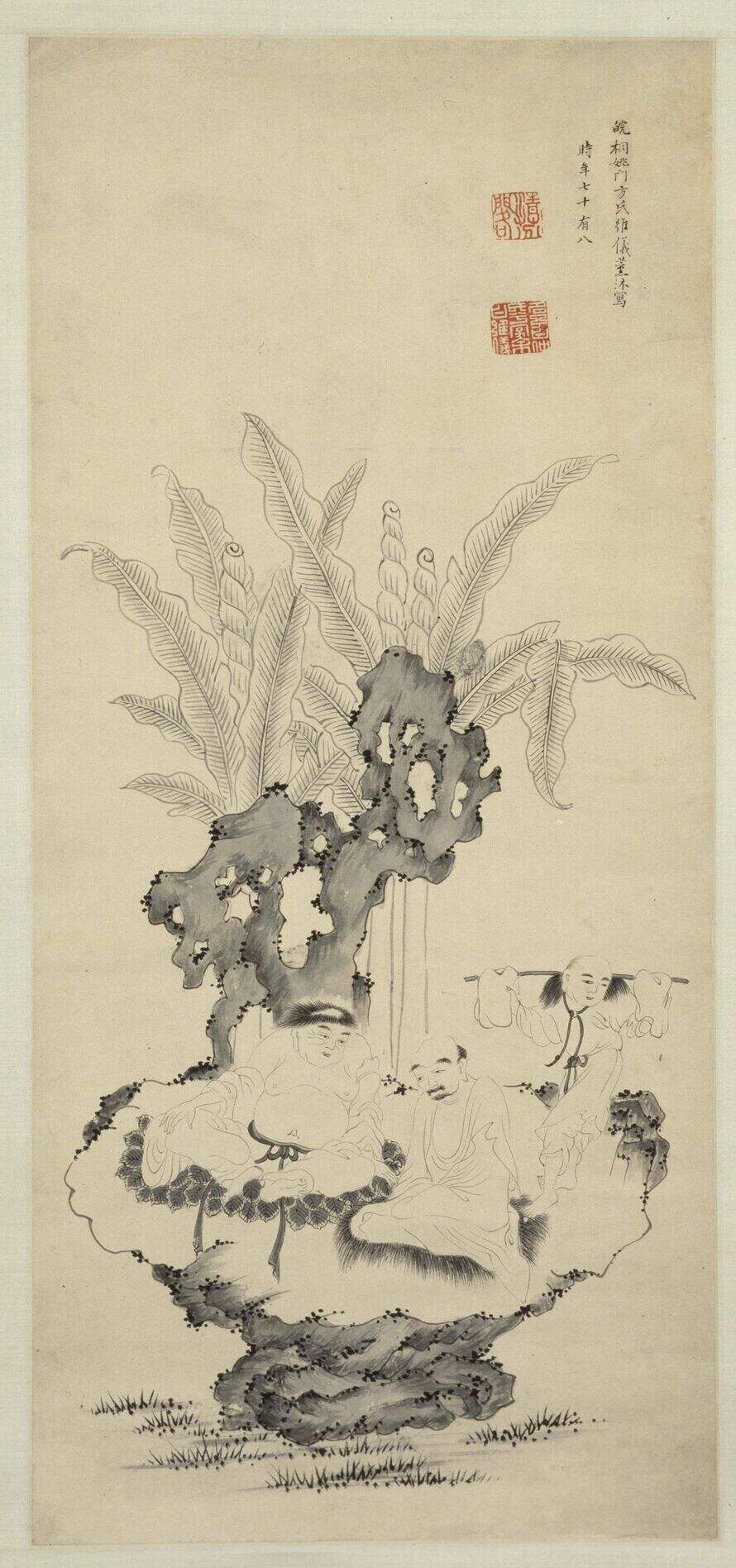 蕉石罗汉像缩略图