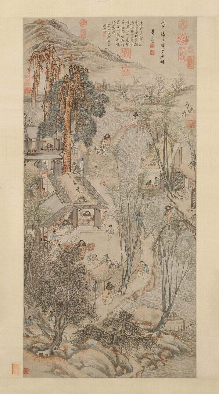 岁朝村庆图缩略图