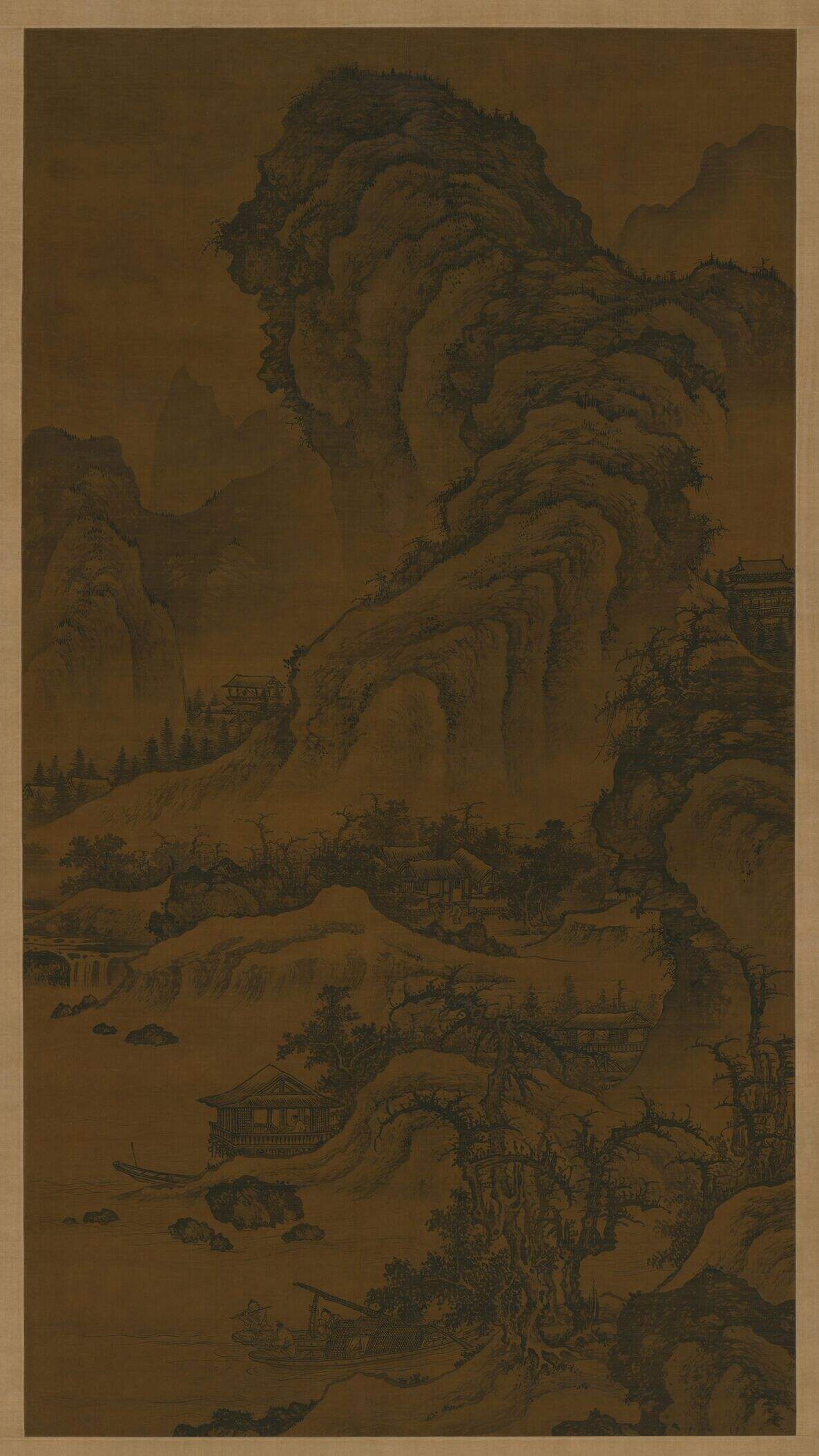 阔渚遥峰图缩略图