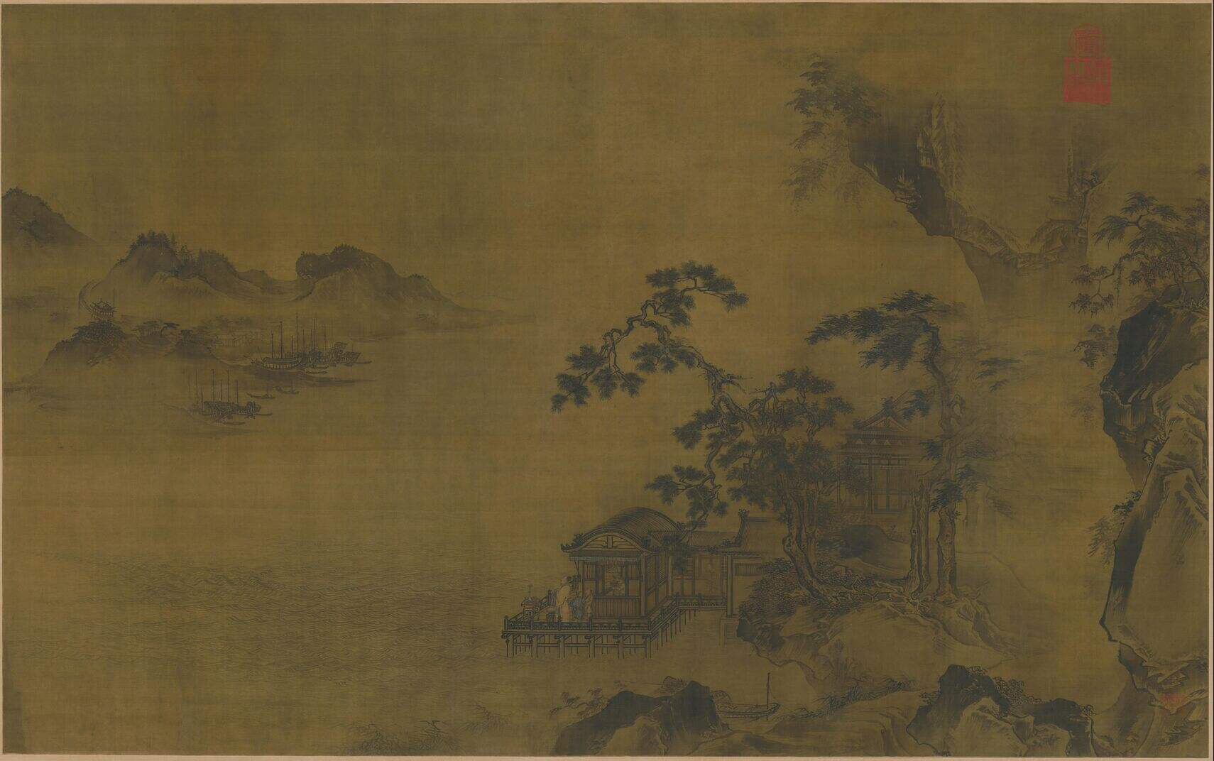 江阁远眺图缩略图