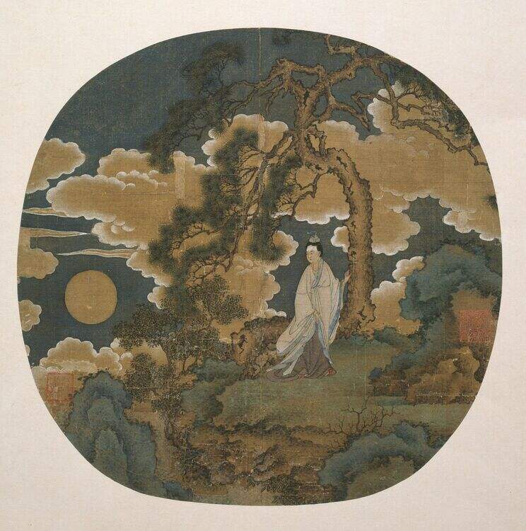 嫦娥望月图缩略图