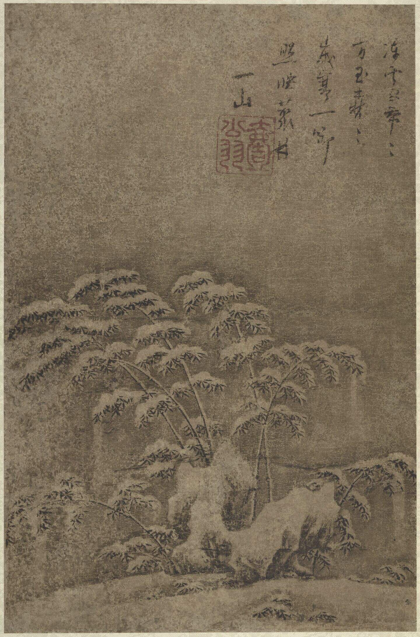 雪竹图缩略图