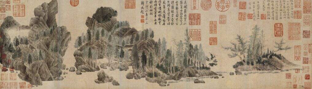 浮玉山居图缩略图