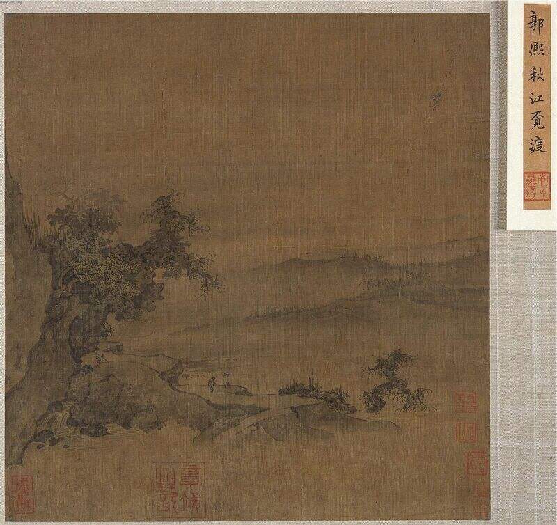 秋江觅渡图缩略图