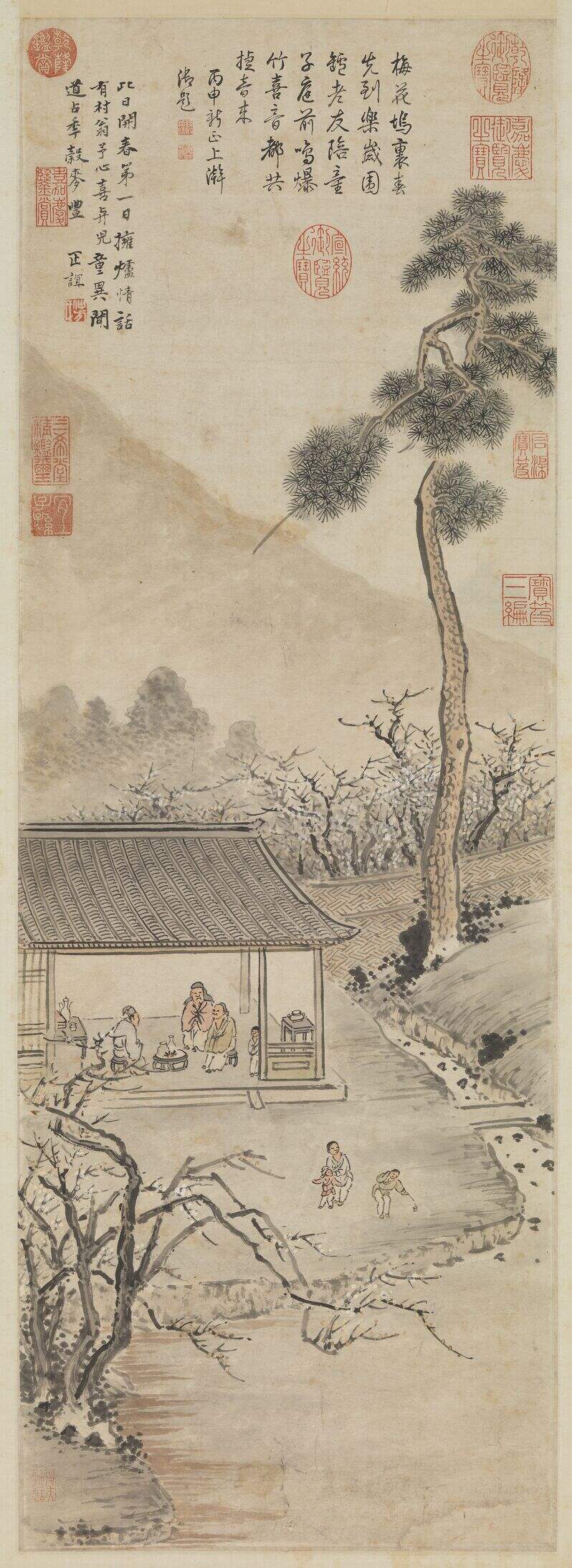 开春报喜图缩略图