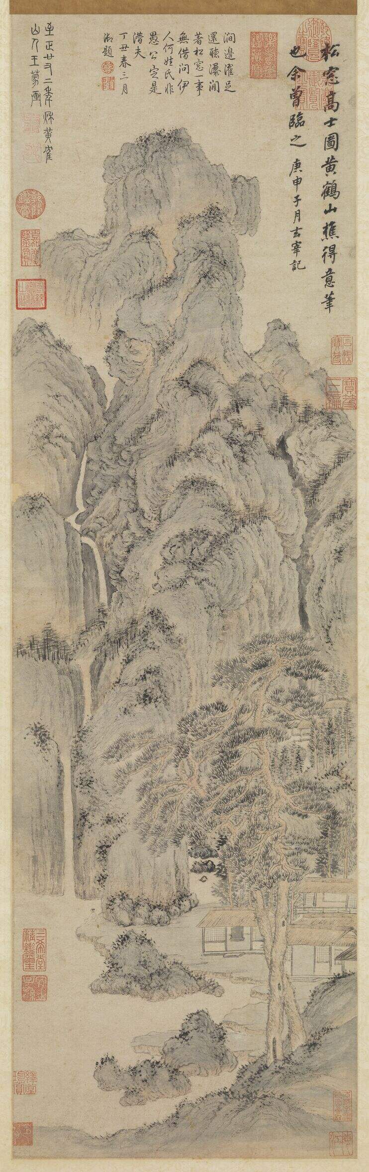 松窗高士图缩略图