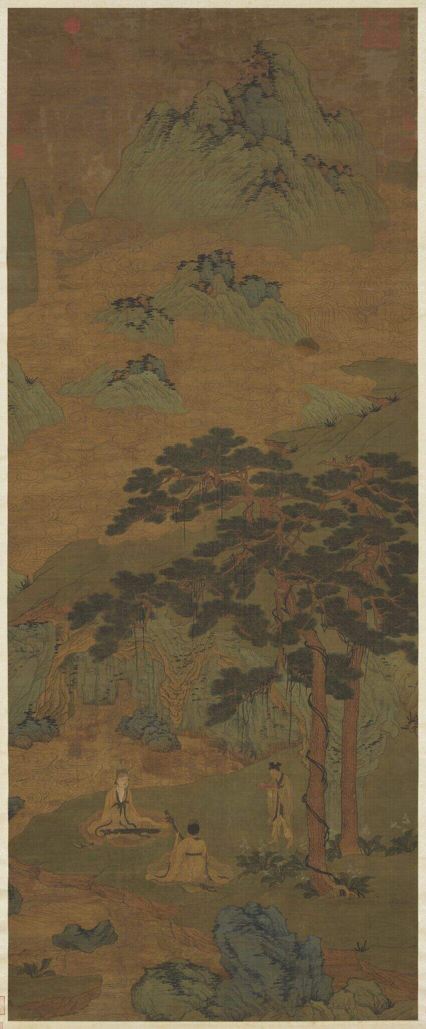松阴高士图缩略图