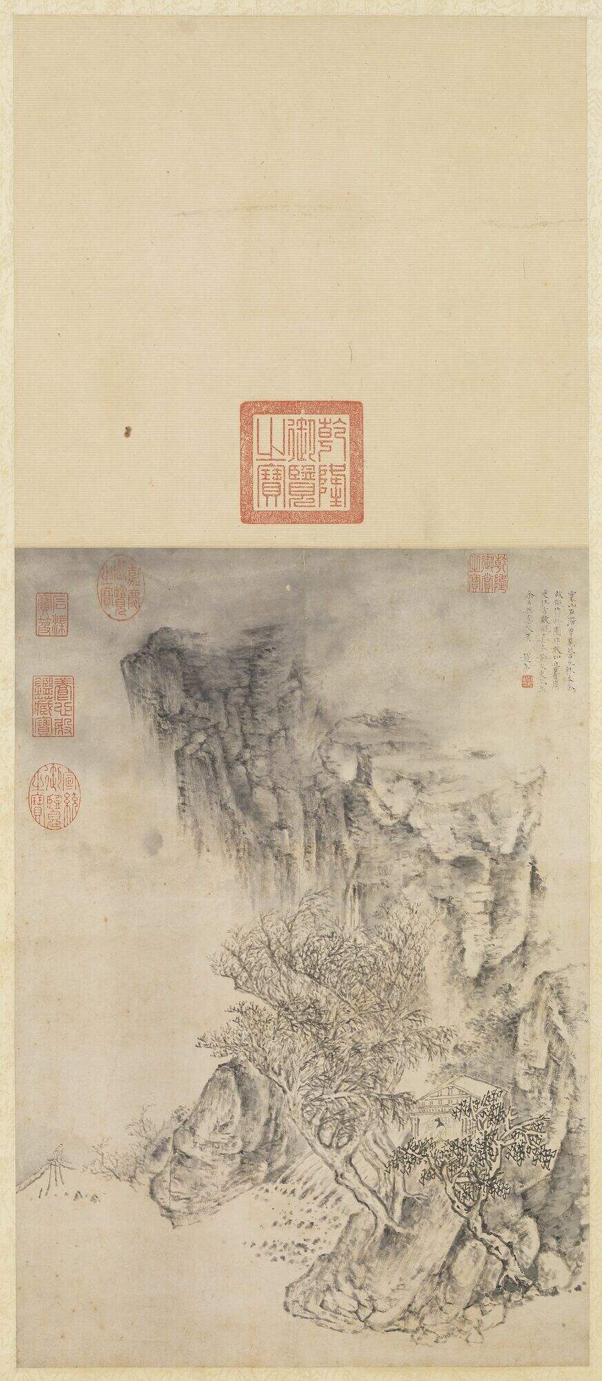 寒山石溜图缩略图