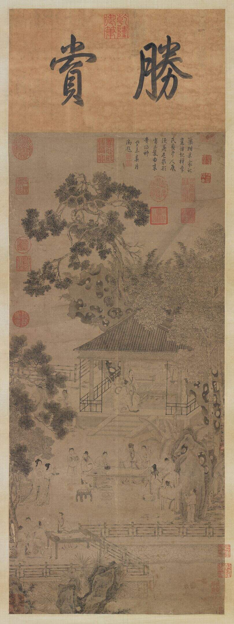 西园雅集图缩略图