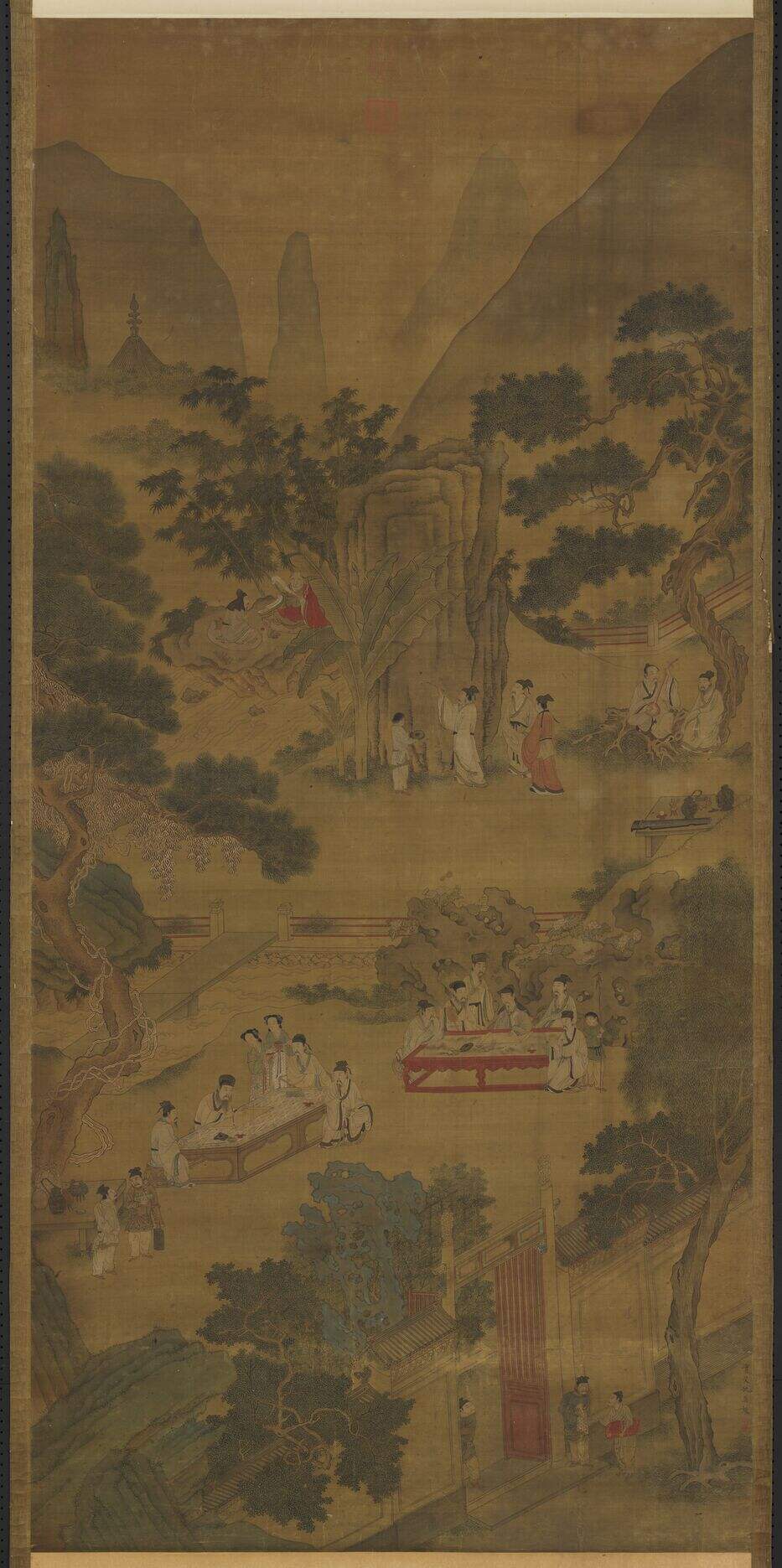 西园雅集图缩略图