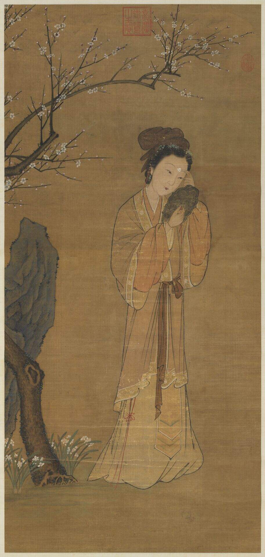 梅花仕女图缩略图