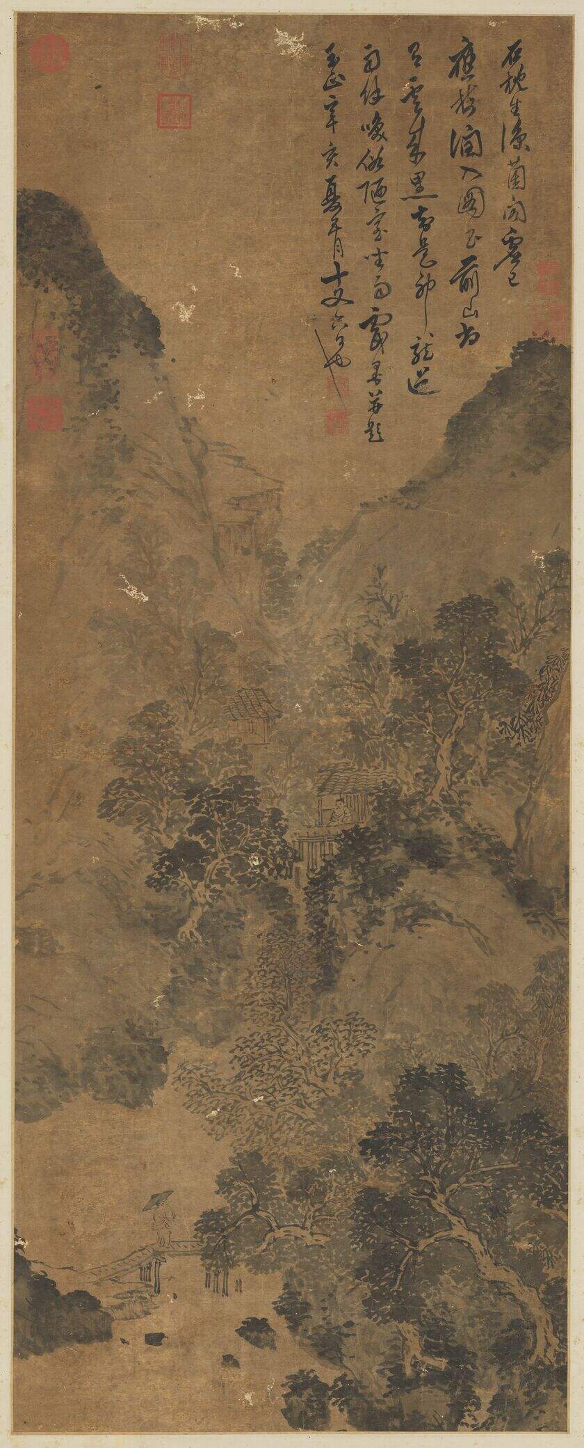 溪山雨意图缩略图