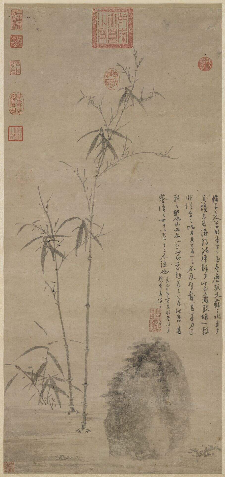 竹石图缩略图