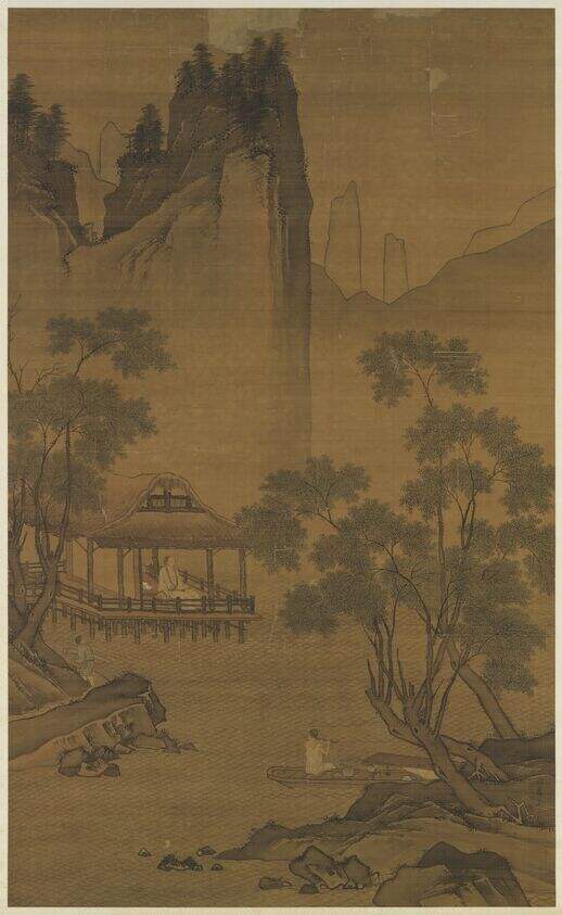 水亭清兴图轴缩略图