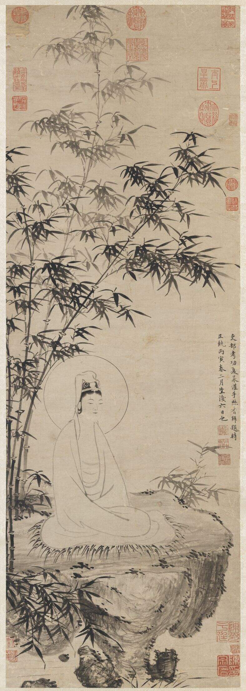 竹林大士轴缩略图