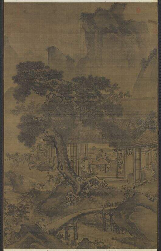 山居留客图缩略图