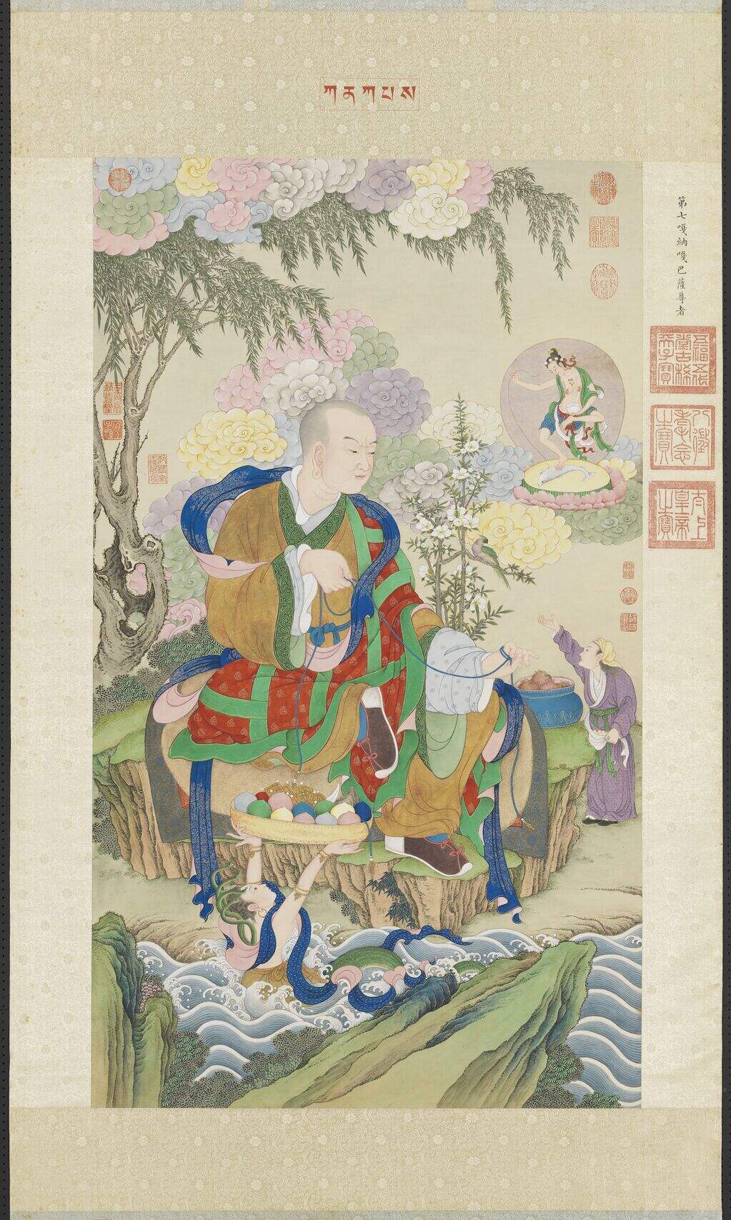 第七嘎纳嘎巴萨尊者轴缩略图