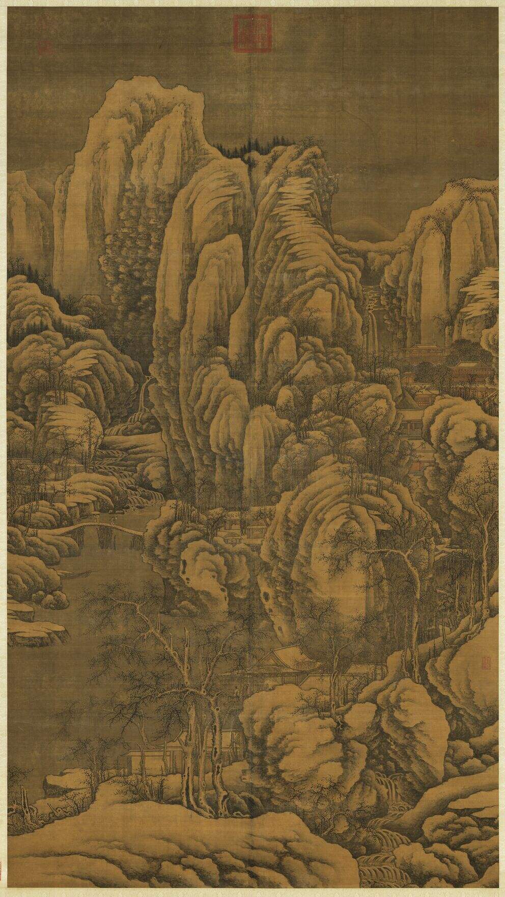 溪山初雪轴缩略图