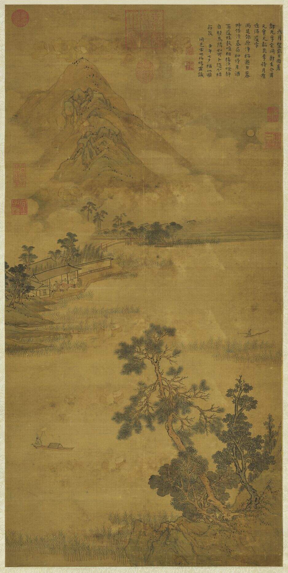 清吟消夏图缩略图