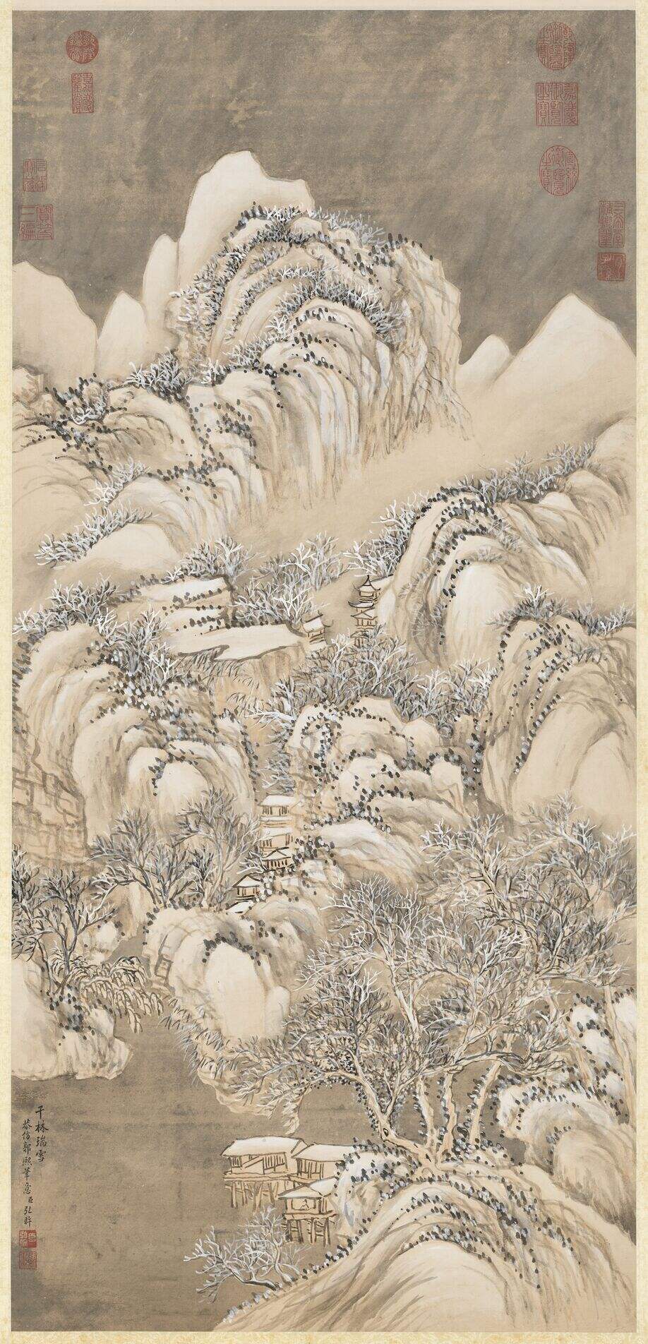 千林瑞雪轴缩略图