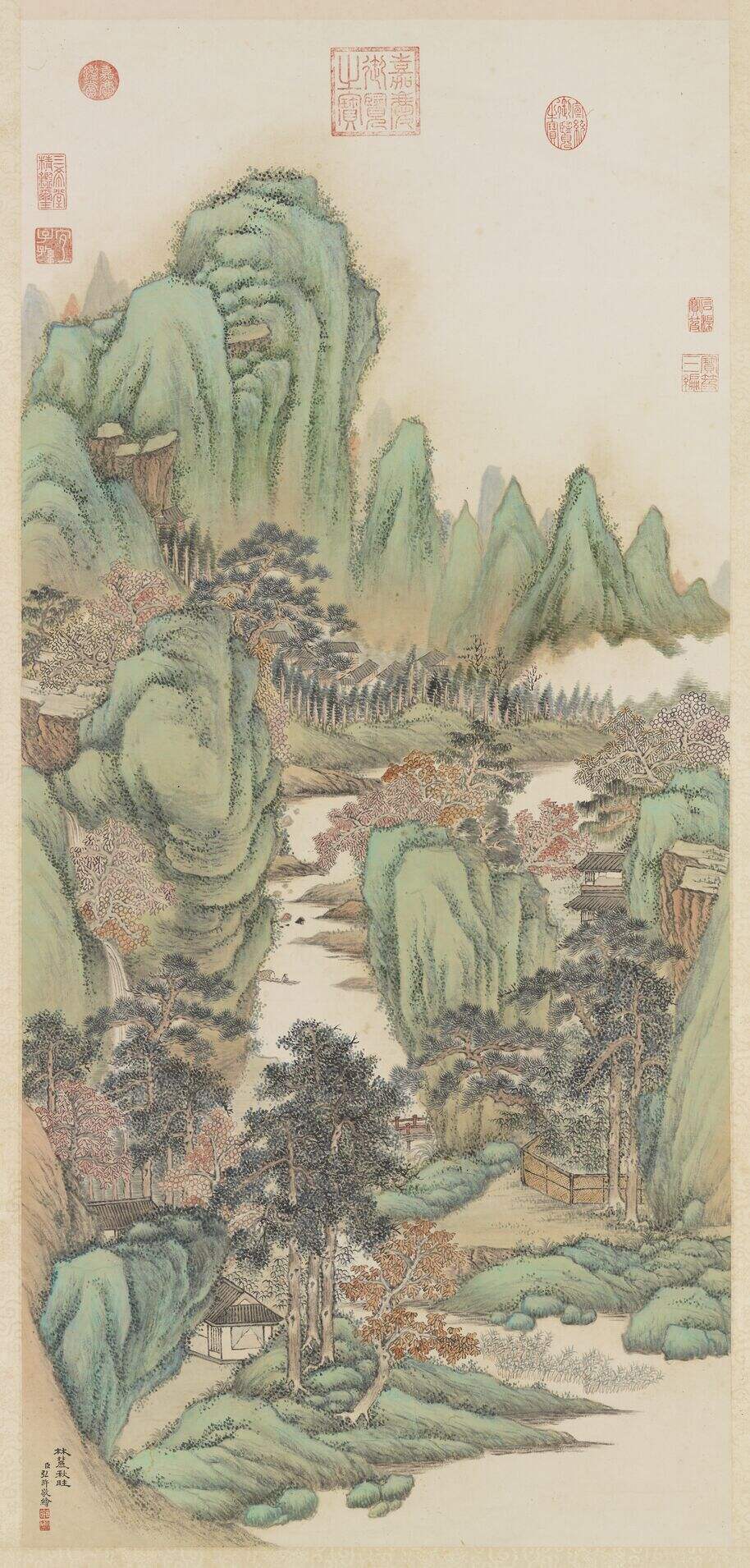 林麓秋晴图缩略图