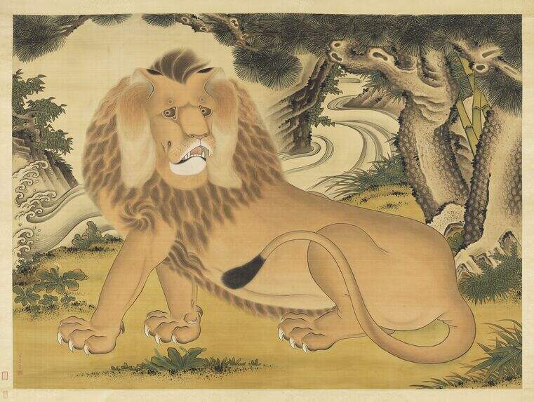 狻猊轴缩略图