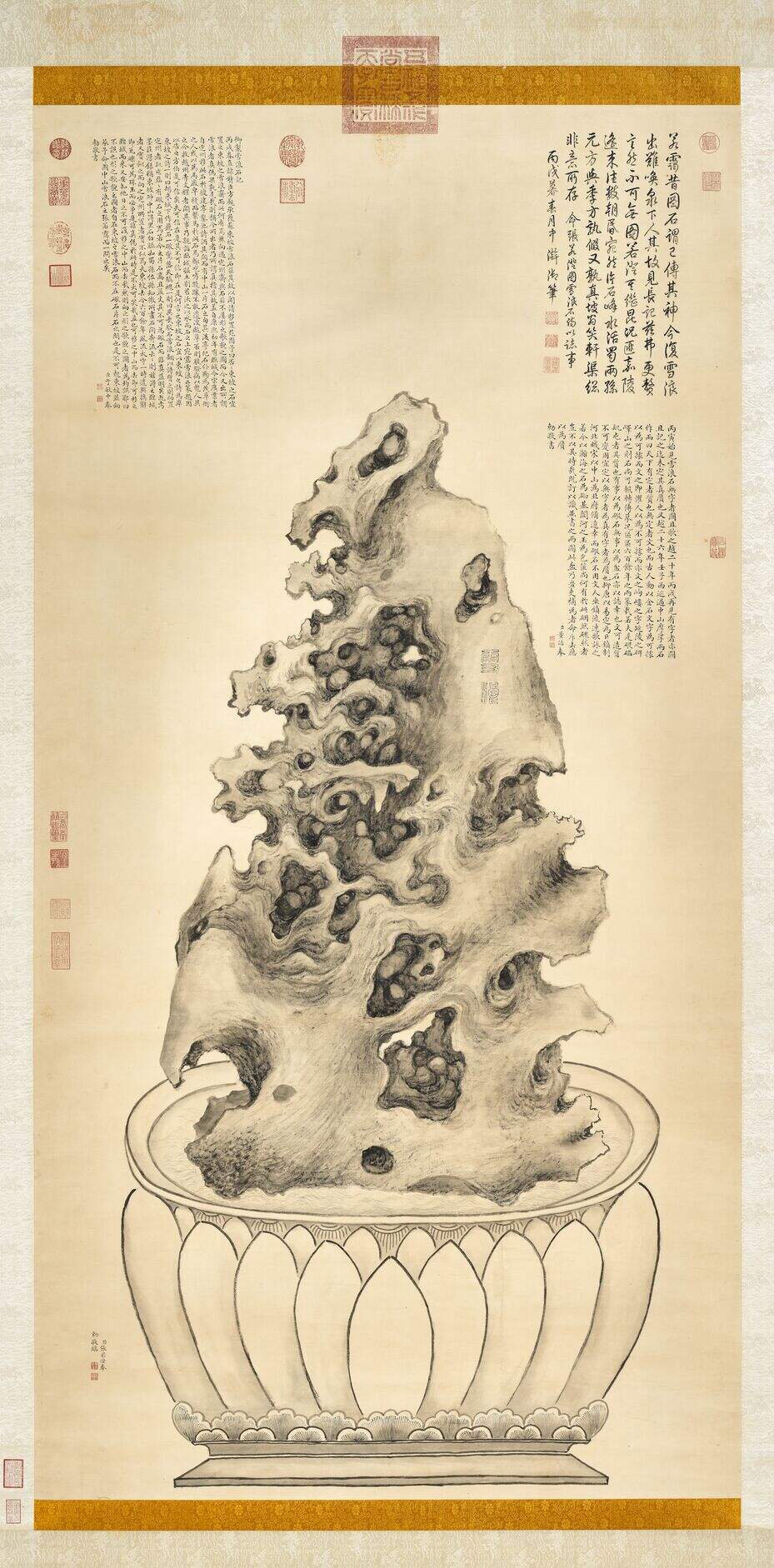 雪浪石图轴缩略图