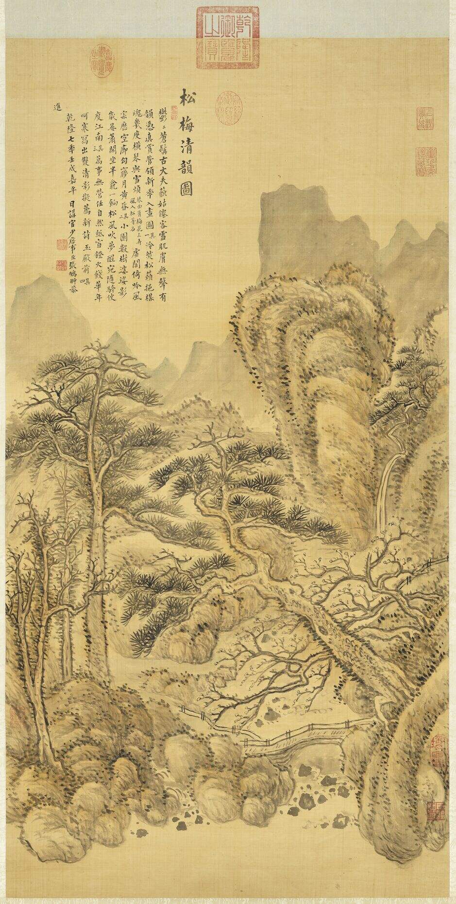 松梅清韵图轴缩略图