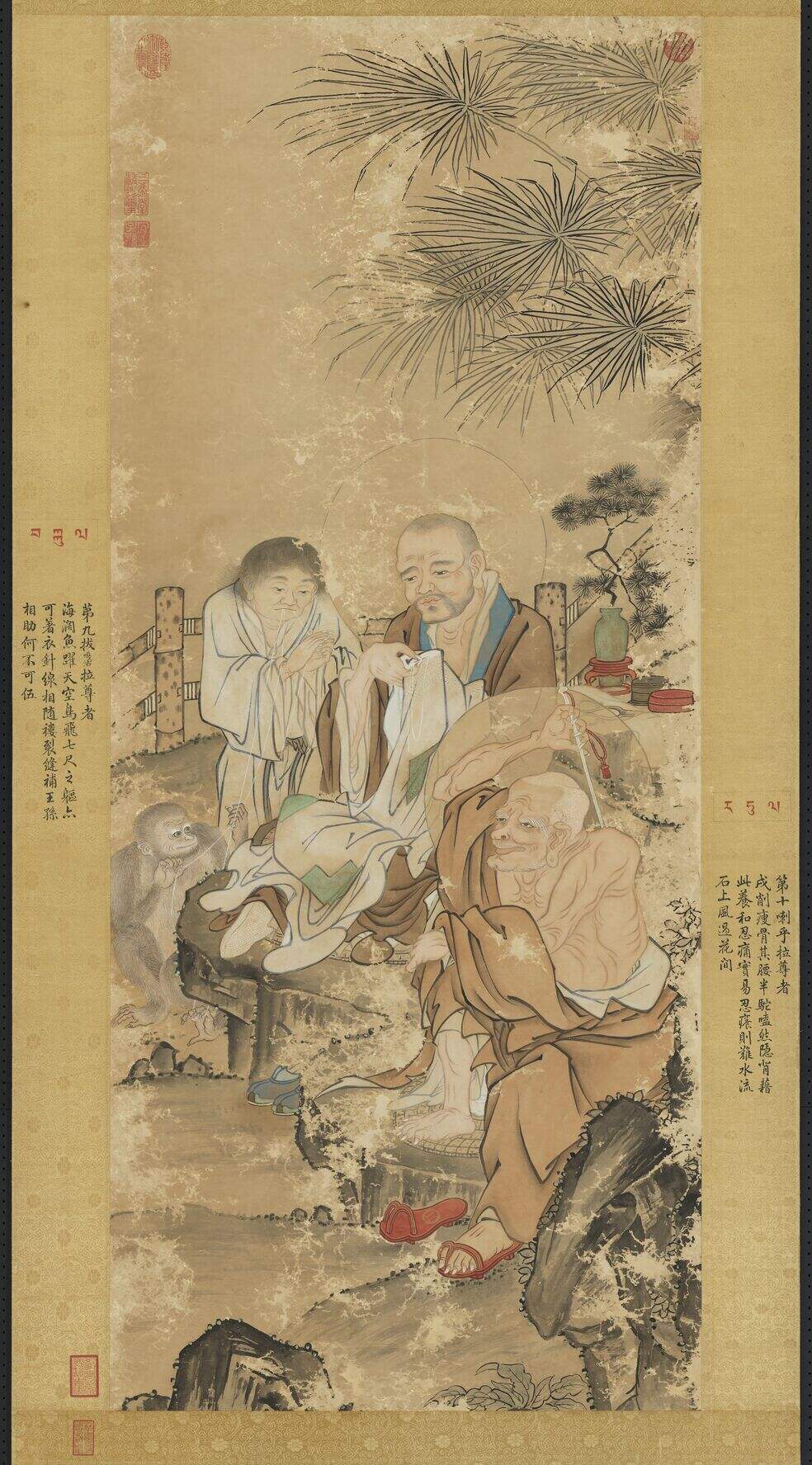 仿贯休画罗汉轴缩略图