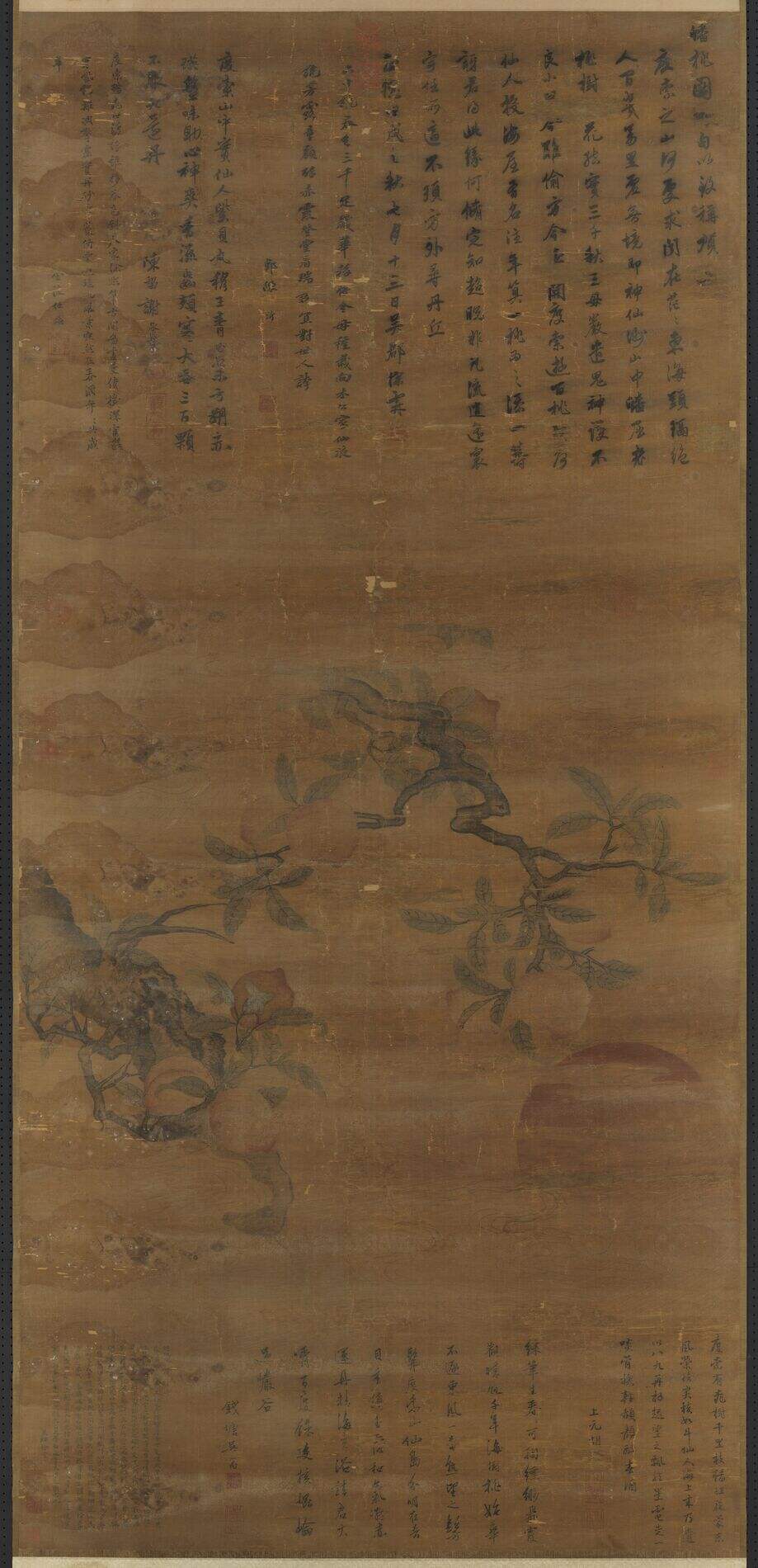 初日蟠桃图缩略图