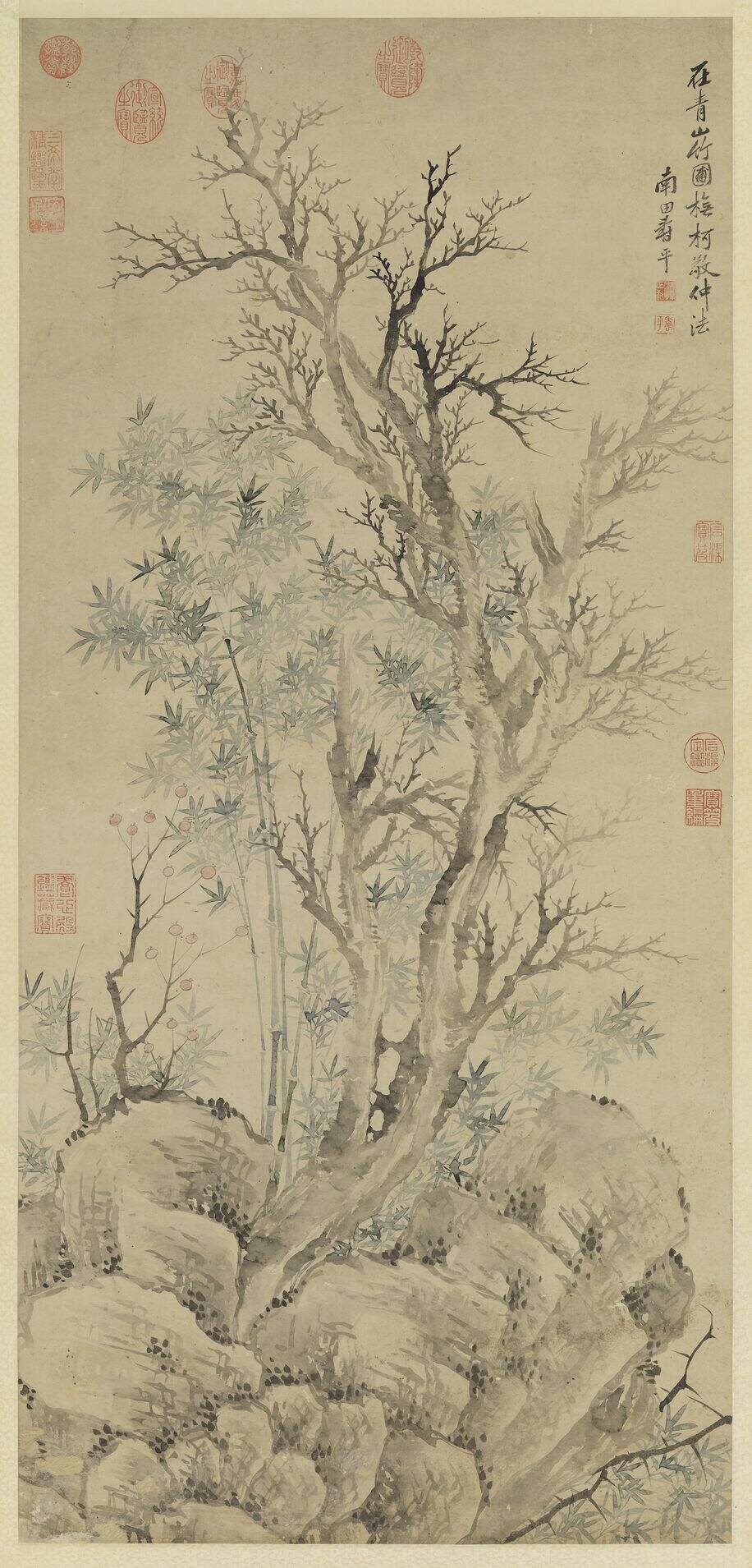 乔柯修竹图缩略图