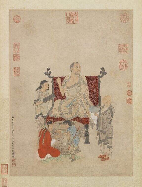 礼佛图轴缩略图
