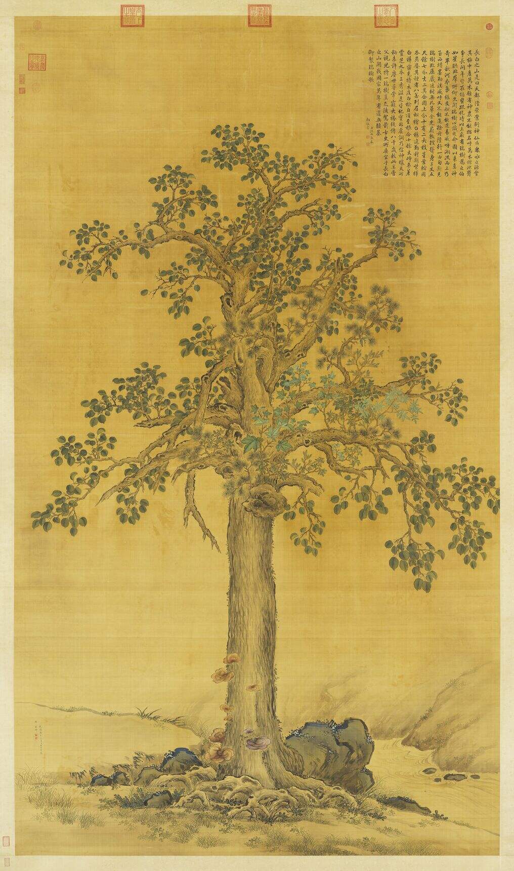 瑞树图轴缩略图