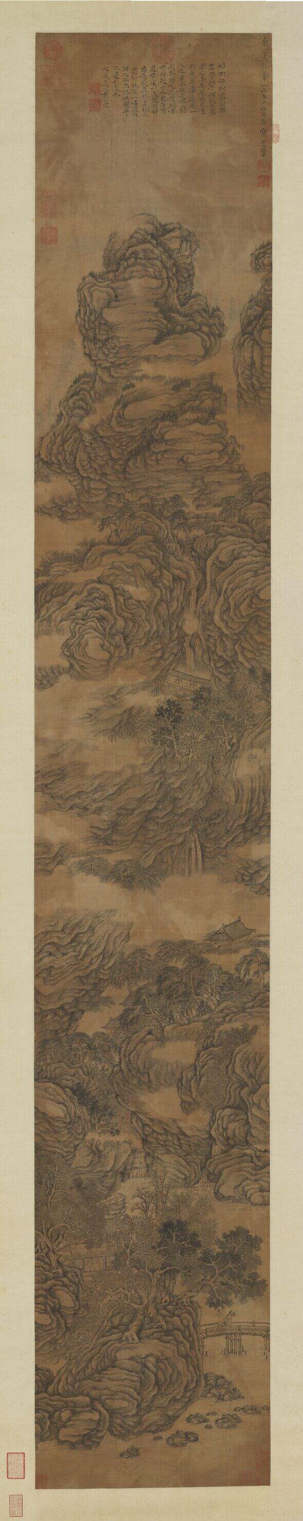 溪山访友图缩略图