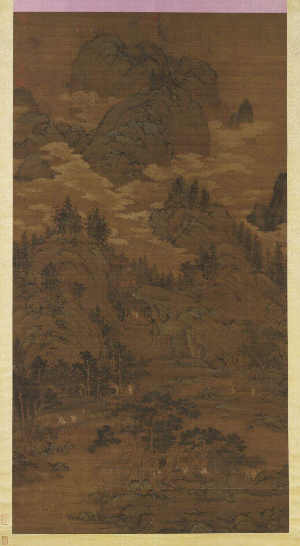 溪山清夏图缩略图