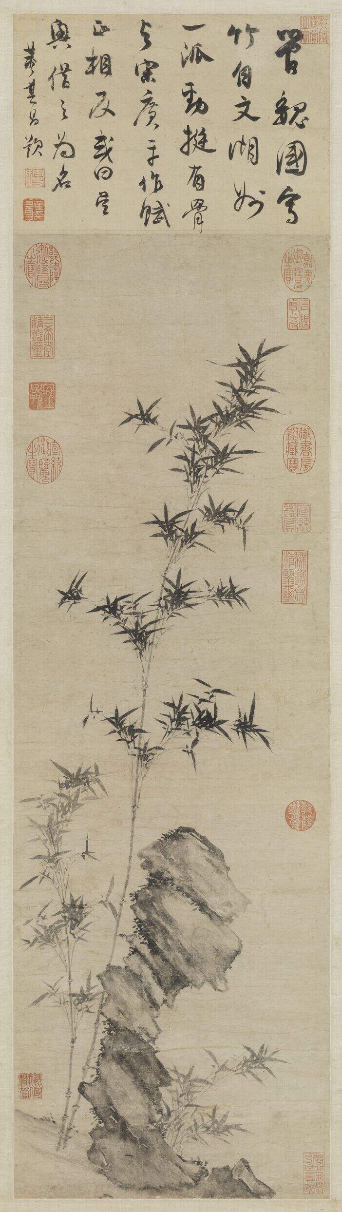 竹石图缩略图